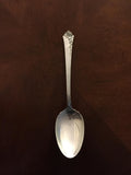 Heirloom Sterling Damask Rose Design Silverware Set for 9, Total Pieces  is 48