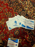 Dynarex Surgical Gauze Sponges Pouches Sterile 4"x 4"  8 Ply  17 Count (8 used)