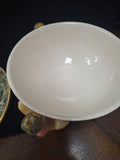 Capodimonte Decorative Bowl Made In Italy 2160 6" Diameter 4" Tall
