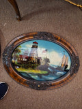Framed Artwork Under Glass Set Of 3
