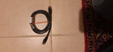 3' CAT6 Patch 550 MHZ Ethernet Network Cable Black