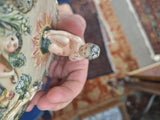 Capodimonte Decorative Bowl Made In Italy 2160 6" Diameter 4" Tall