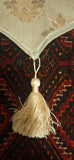 Set of 4 Croscill Home Valance with Tassel 40” X 23.75" Plus 4.5" Hanging Part