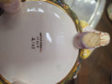Capodimonte Decorative Bowl Made In Italy 2160 6" Diameter 4" Tall