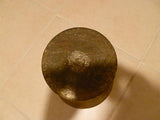 Antique Solid Brass Vintage Mortar & Pestle Heirloom - Diamonds Sapphires Rubies Emeralds