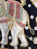 Vintage Handmade Indian Textile 22" X 16"