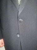 Neiman Macus Assets by Andrew Fezza 100% Virgin Wool Size 42 Short Tuxedo - Diamonds Sapphires Rubies Emeralds