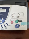 Brother Fax machine 575  used twice original tape - Diamonds Sapphires Rubies Emeralds