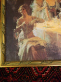 Jules-Alexandre Grün Dinner Party (The End of Dinner) Painting
