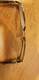 Karen Kane Mocha Wood Rose Eyeglass Frame Glasses Eyewear - 53 16 135 - Diamonds Sapphires Rubies Emeralds