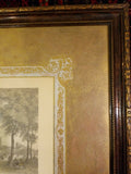 Pair Of Framed PRINTS OF HISTORIC PARIS BUILDINGS