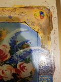 Alexander Wissotzky Serigraph Roses for Julia II - Diamonds Sapphires Rubies Emeralds