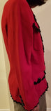 Bergdorf Goodman on the Plaza New York women's blazer Size 8 Made in USA - Diamonds Sapphires Rubies Emeralds