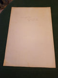 Vintage Diego Rivera 1935 Print Signed On Back #9508