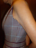 Purple Plaid Cynthia Steffe Dress Size 2 - Diamonds Sapphires Rubies Emeralds