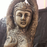 Sculputure Of Lady Ballerina Mermaid Indian Very Heavy