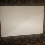 Large Photo on Board Of Menachem Schneerson, the Lubavitch Rebbe, 9.5" x 14.5"
