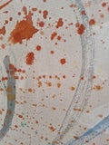 Mid Century Modern Abstract Watercolor