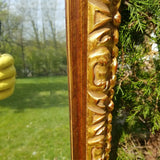 Italian Mirror Gilt Gold 6' Talll
