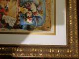 Alexander Wissotzky Serigraph Roses for Julia II - Diamonds Sapphires Rubies Emeralds