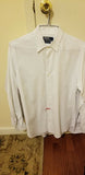 Polo by ralph lauren white dress shirt size 16 32 Made in Italy - Diamonds Sapphires Rubies Emeralds