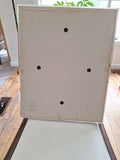 Mid Century Modern Abstract Expressionist Painting Lucite Frame