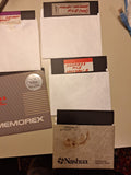 7 Vintage 5.25 Floppy Disks