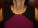 Lady's Pink Raoul Size 2 Dress with Exterior Pink Section Being 100% Wool - Diamonds Sapphires Rubies Emeralds
