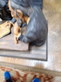 3 Rabbis Sculpture Judaica 17" X 8" X 8"