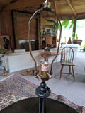 Mid Century Modern Abstract Iron Art Lamp