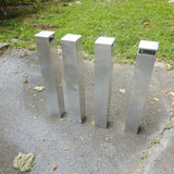 Set Of Mid Century Modern Designer Chrome Legs