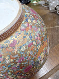 Vintage Chinese Bowl Perfect Condition About 16" Diameter