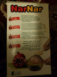 Lux Plastic Pomegranate Deseeder tool for seed removal and Citrus Juicer - Diamonds Sapphires Rubies Emeralds