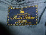 Beautiful Charcoal Gray Brooks Brothers Suit 100% Wool Made in USA Size 41