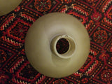 Set Of 5 Vintage Glass Bobeches Chandelier Shade