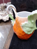 3 Piece Tea Set Ceramic Handmade Strawberry #91808