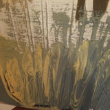 Late 20th Century Collage Painting in the Style of Conrad Marca-Relli 30" x 24"