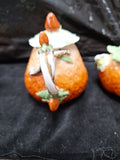 3 Piece Tea Set Ceramic Handmade Strawberry #91808
