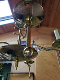 Mid century modern chandelier Italian designer 1950