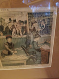 1900 Puck Lithograph of "Puck Proposes That The Country Post Offices Be Given To