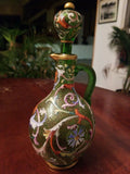 Moser 19th Century Emerald Crystal Enamel - Diamonds Sapphires Rubies Emeralds