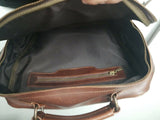 Fivax Leather Messenger Bag - Diamonds Sapphires Rubies Emeralds
