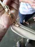 Ladies Beige Wallet or Clutch by TOGO an Israeli Company
