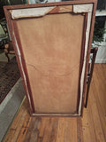 Mid Century Modern 1950's Abstract Painting Signed