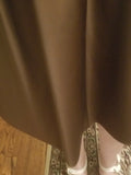 Brown Satin Dress
