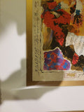 Alexander Wissotzky Serigraph Roses for Julia II - Diamonds Sapphires Rubies Emeralds