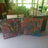 Vintage Abstract Painting Collection
