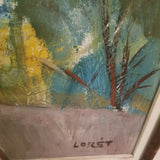 Rare 1950's NYC Impressionist Painting