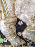 Vintage Handmade Indian Textile 22" X 17"