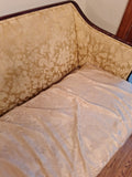 Set Of Yellow Couch And 2 Yellow Chairs